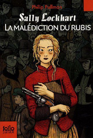Couverture roman Sally Lockhart La mal&eacute;diction du rubis