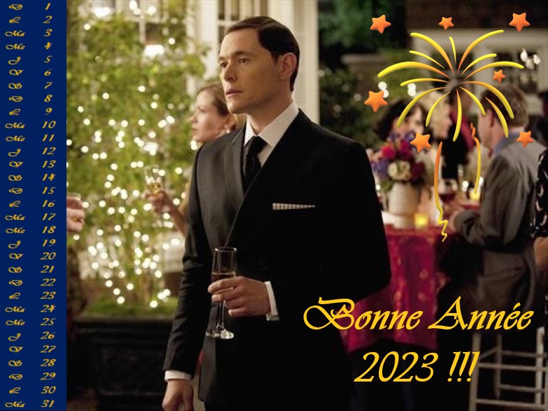 Calendrier du mois de Janvier 2023 : Burn Gorman dans Revenge