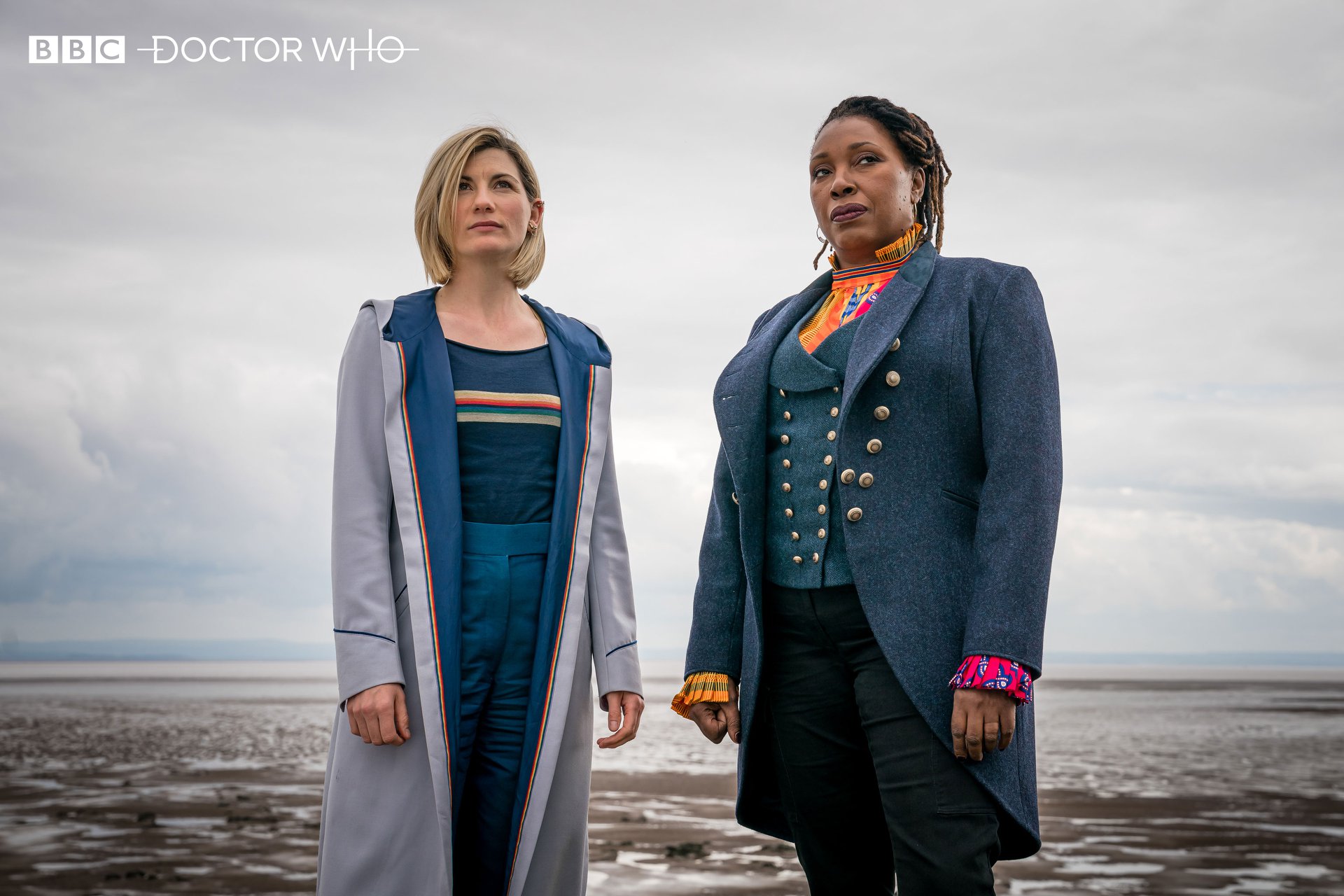 Jodie Whittaker et Jo Martin