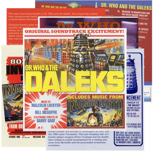 Doctor Who Hypnoweb : OST Dr. Who and the Daleks et Daleks Invasion Earth