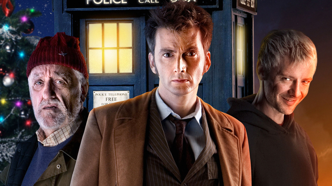 Doctor Who: Le dixième Docteur, le maitre et wilfred
