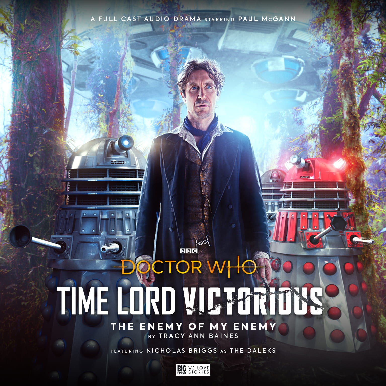 Doctor Who Time Lord Victorious : Jaquette Audio The Enemy...