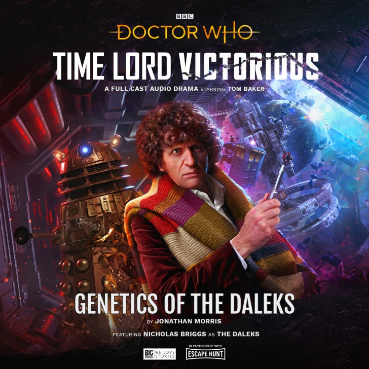 Doctor Who Time Lord Victorious : Jaquette Audio Genetics of Daleks