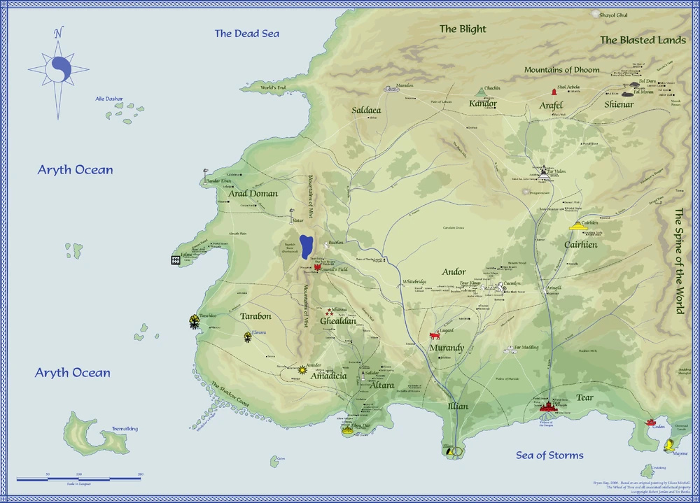 Carte des Westlands