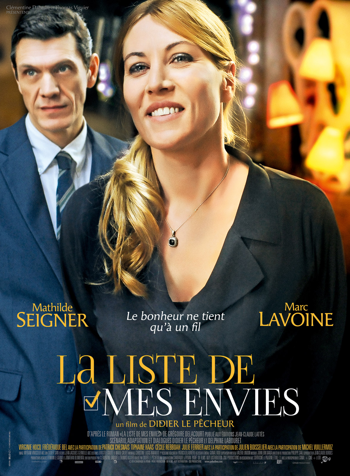 Affiche du film La liste de mes envies