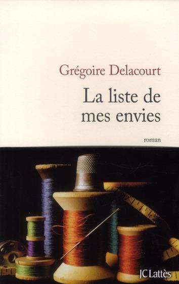 Couverture du livre La liste de mes envies