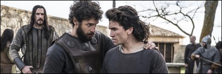 El Cid Prince Sancho (Francisco Ortiz) Ruy (Jaime Lorente)