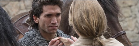 El Cid Ruy Rodrigo Diaz de Vivar (Jaime Lorente) Jimena (Lucia Guerrero)