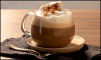 caf&eacute; cappuccino