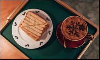 croque-monsieur et latte citrouille &eacute;pic&eacute; de Doctor Who