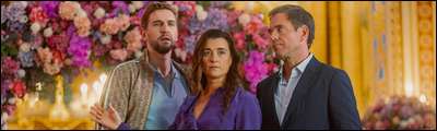 Boris (Maximilian Osinski), Ziva (Cote de Pablo) et Tony (Michael Weatherly) se trouvent &agrave; un mariage - 1.04
