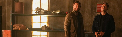 Russell (Jensen Ackles) et Colter (Justin Hartley) en pleine mission - Tracker 3.02