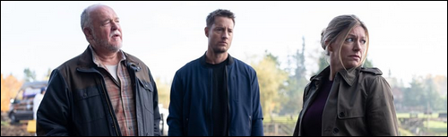 Colter (Justin Hartley) enquête avec Keaton (Brent Sexton) - Tracker 3.09