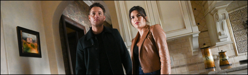 Colter (Justin Hartley) et Billie Matalon (Sofia Pernas) - Tracker 3.20