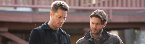 Colter (Justin Hartley) et son fr&egrave;re Russell (Jensen Hackles) - Tracker 3.21