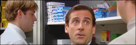 Jim Michael Scott the office