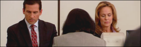 Michael et Jan en conflit, the office