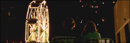 Jim et Pam regardent le feu d'artifices, the office