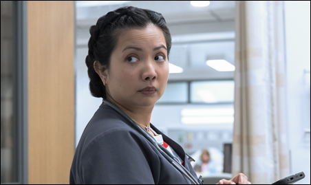 Princess Dela Cruz dans The Pitt