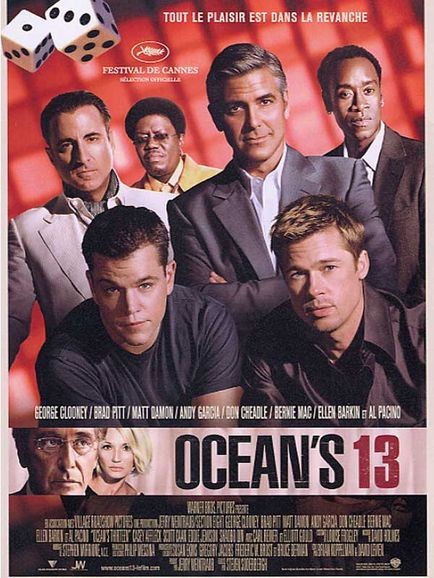 Affiche ocean's 13